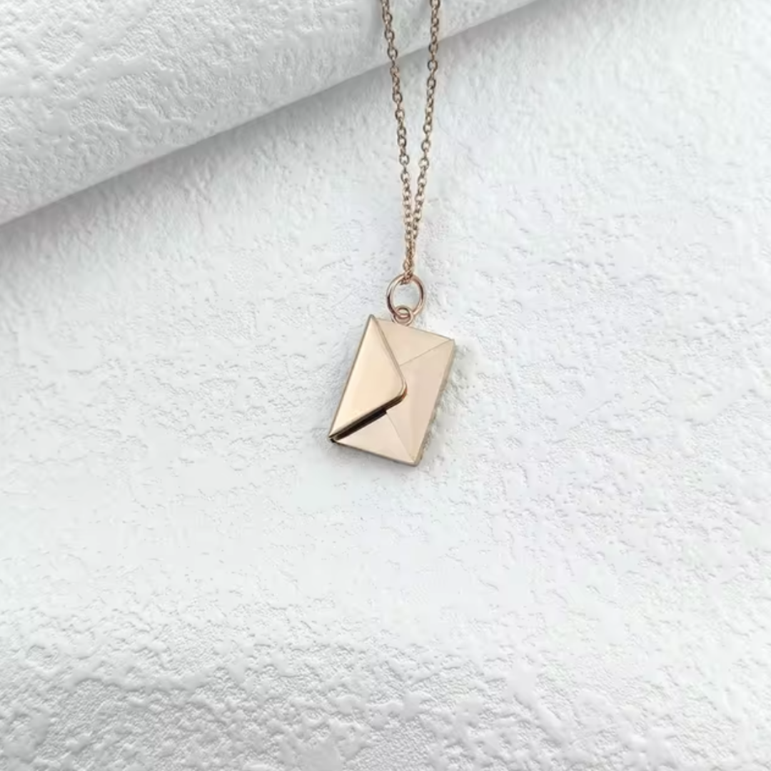 Custom Envelope Necklace