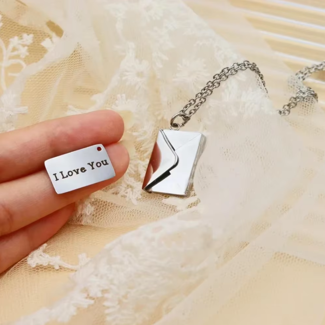 Custom Envelope Necklace