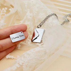 Custom Envelope Necklace