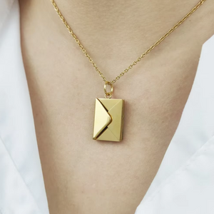 Custom Envelope Necklace