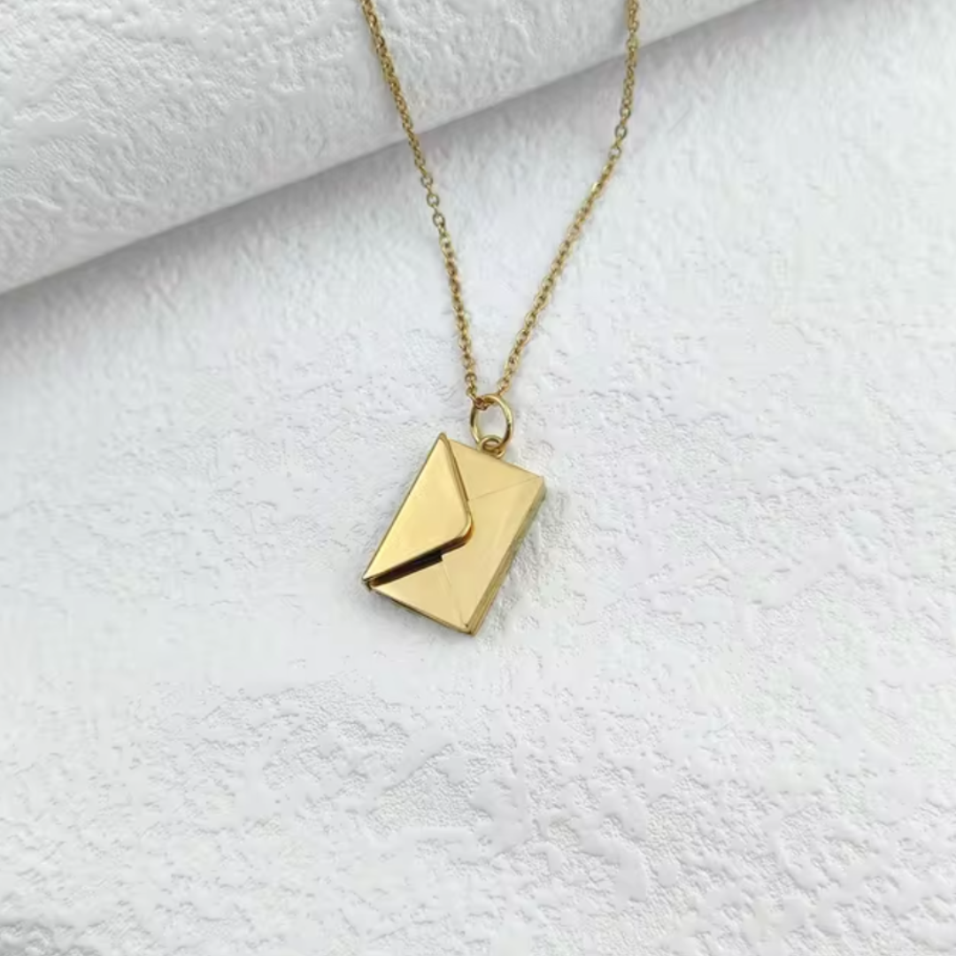 Custom Envelope Necklace