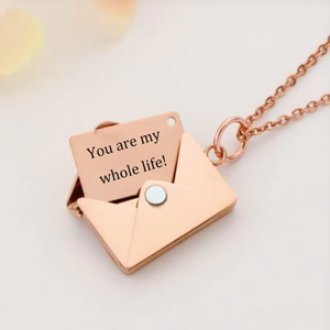 Custom Envelope Necklace