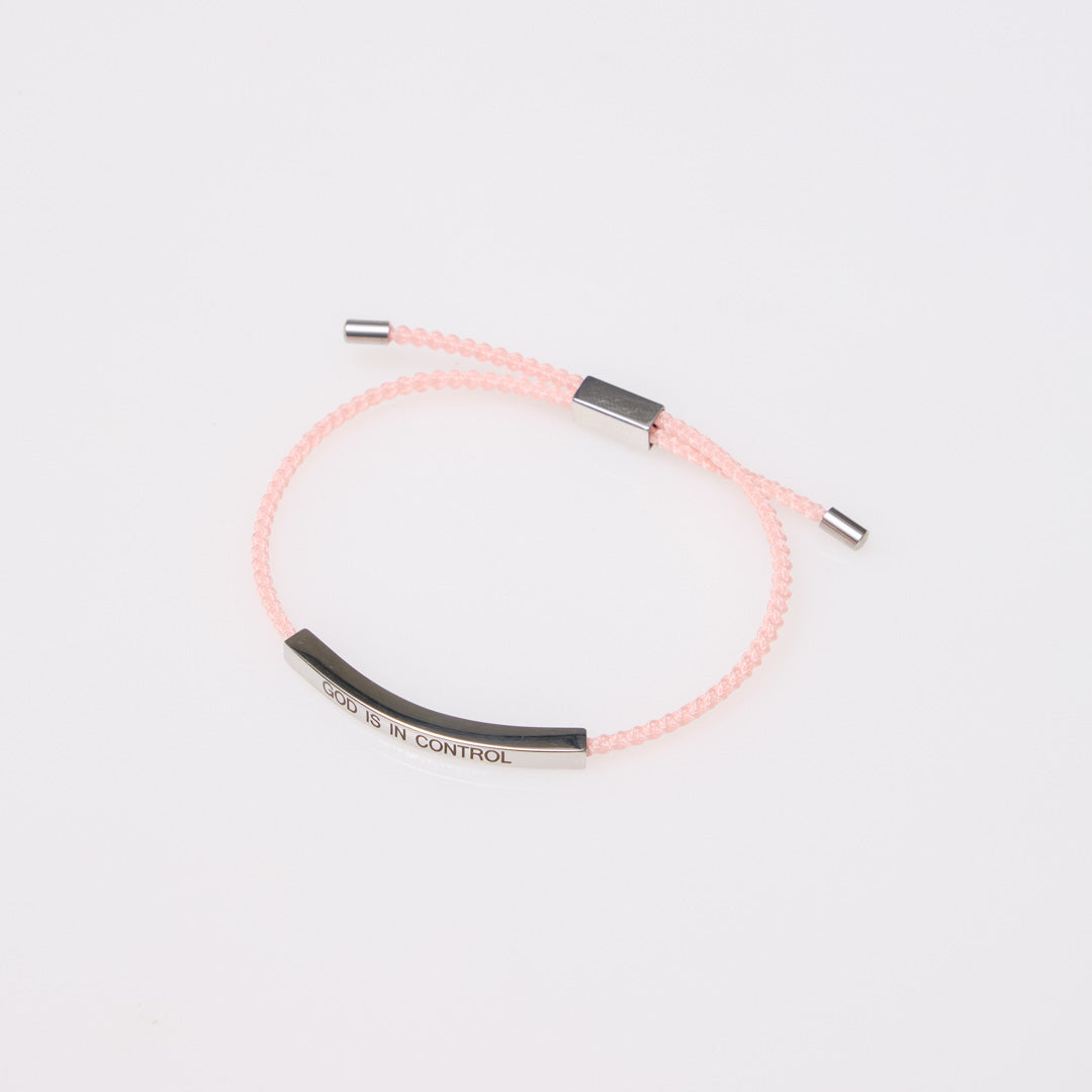 God Is In Control - Motivational Bracelet