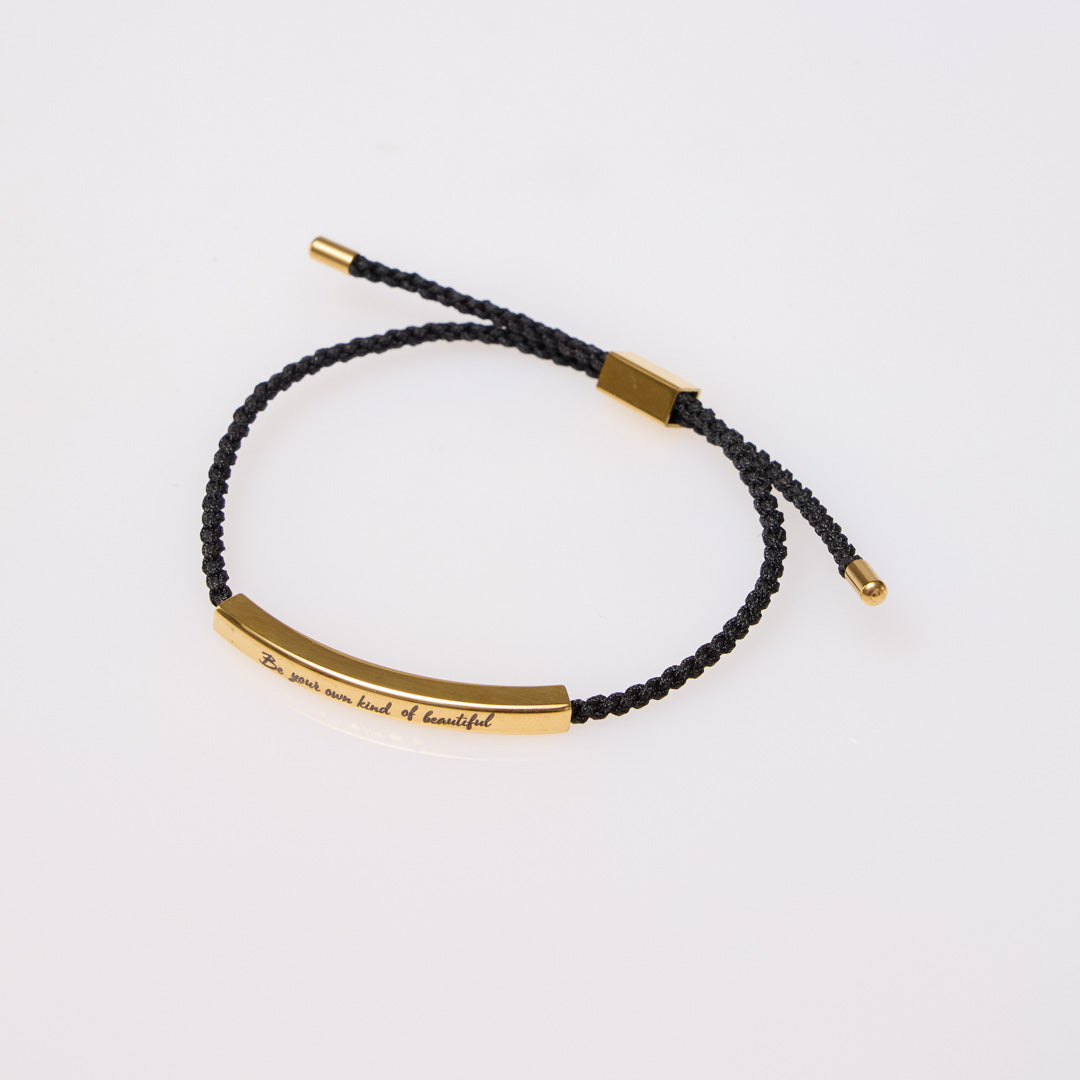 Be Your Own Kind Of Beautiful - Motivational Bracelet