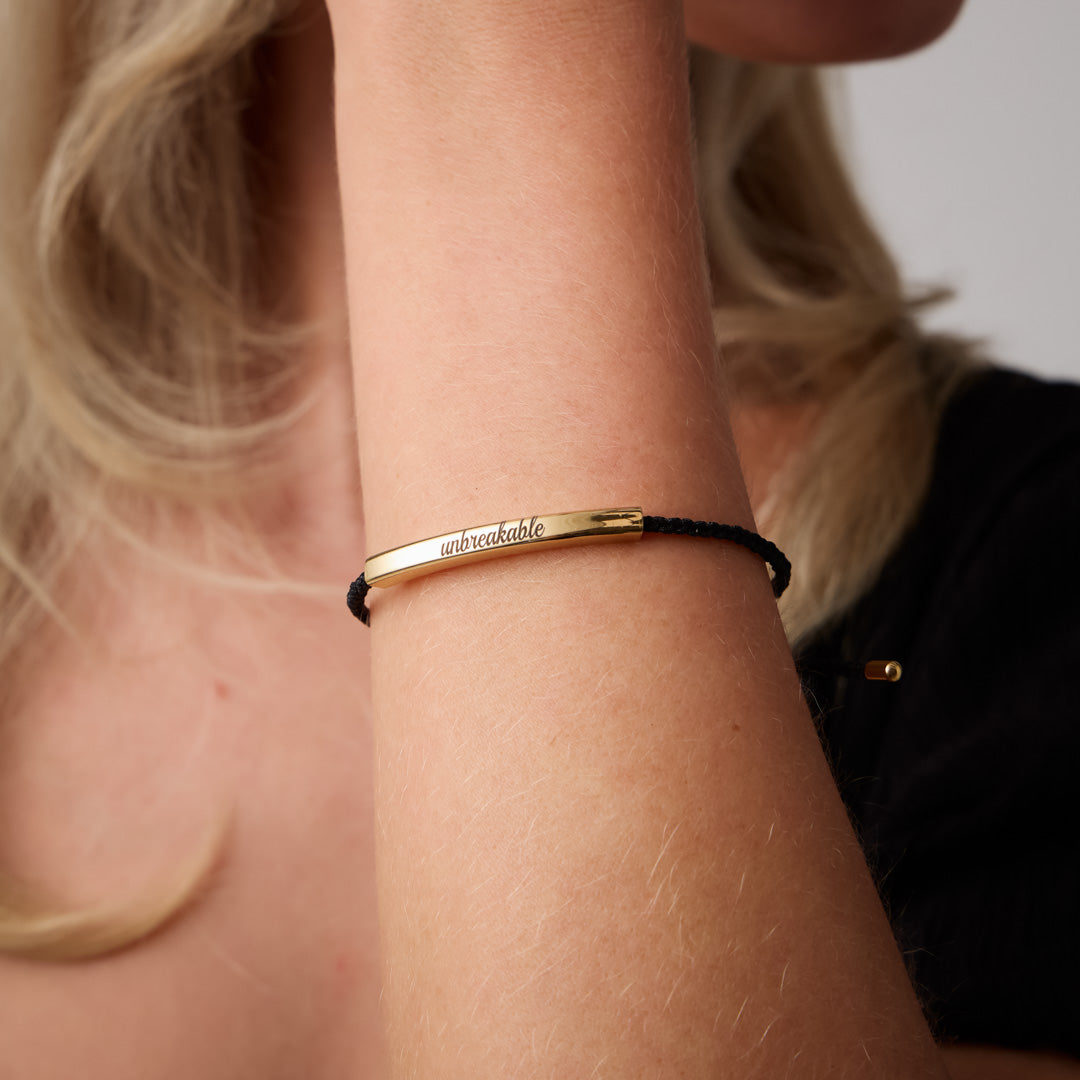 Unbreakable - Motivational Bracelet