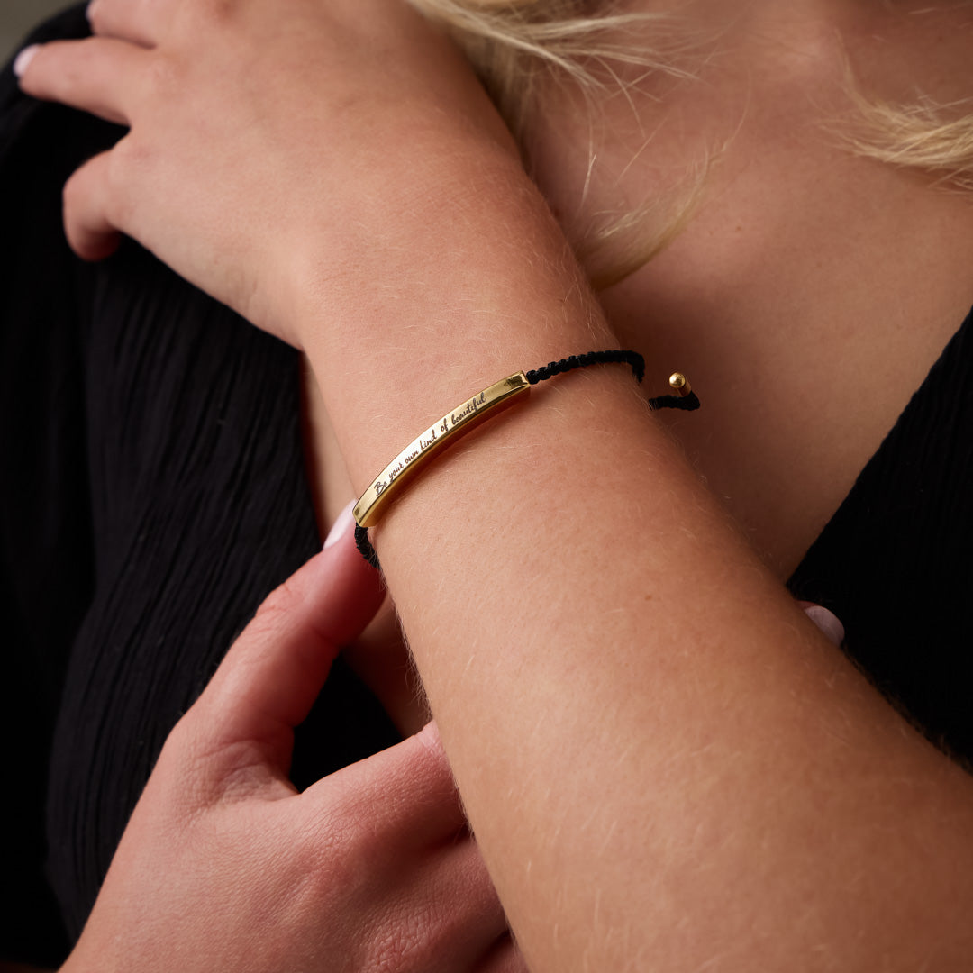 Be Your Own Kind Of Beautiful - Motivational Bracelet