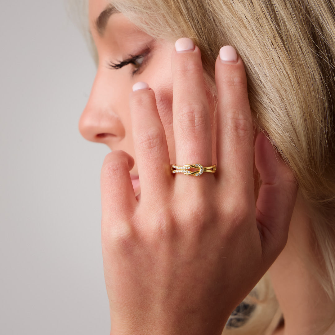 Mother & Daughter - Knot Ring