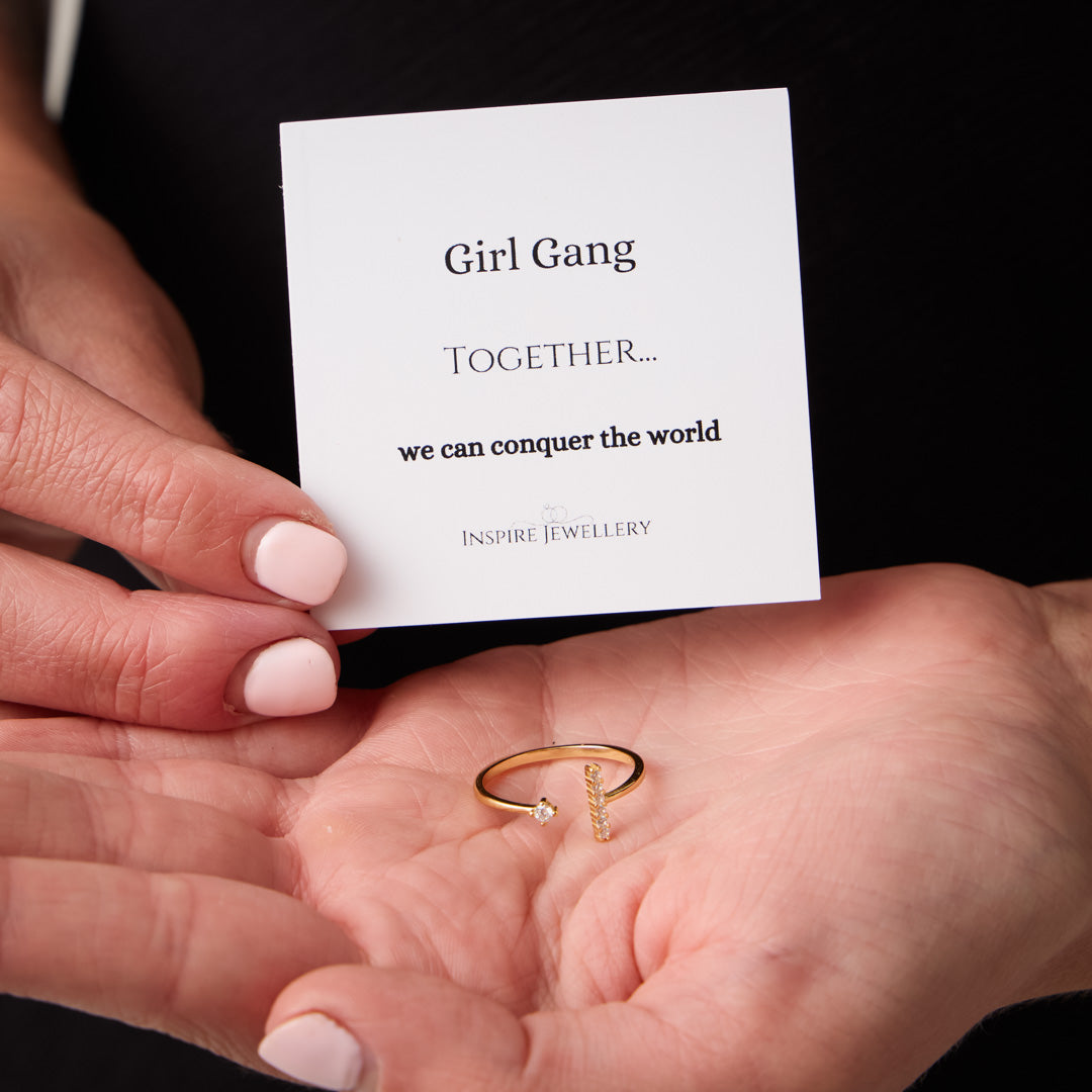 Girl Gang Ring - Gold