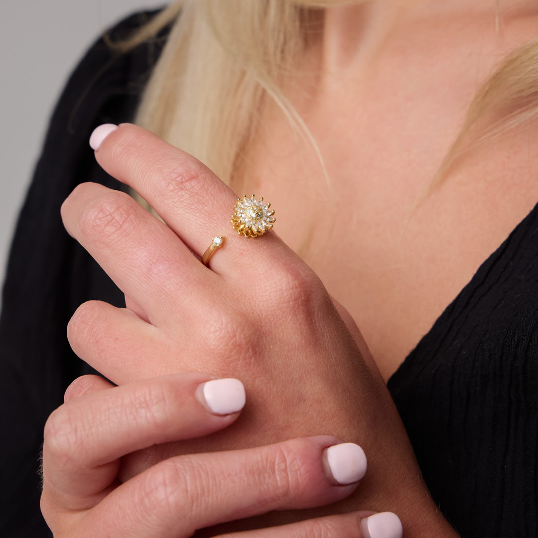 To My Daughter - Sunflower Sensory Ring