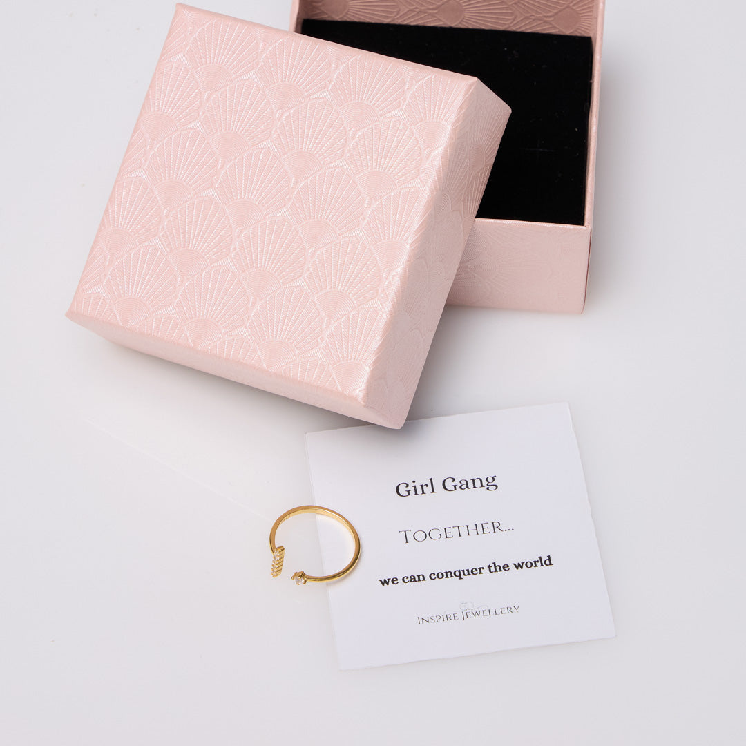 Girl Gang Ring - Gold